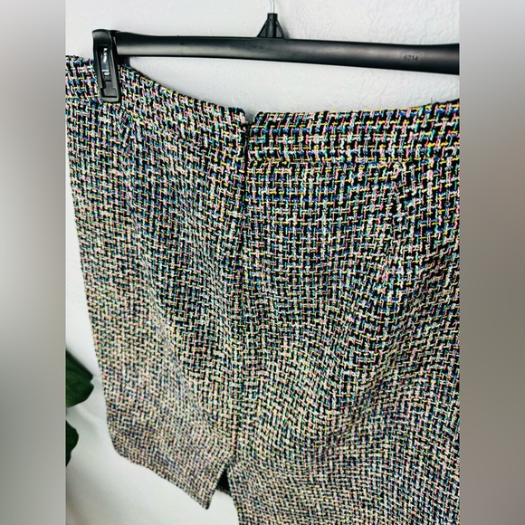 J. Crew Multi Color Metallic No. 2 Tweed Pencil Skirt - Picture 7 of 10